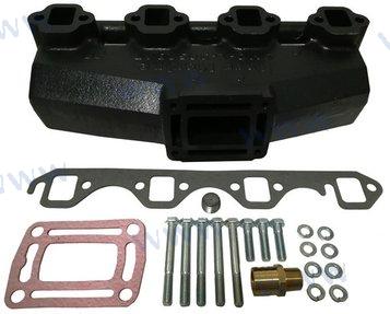 VOLVO PENTA EXHAUST MANIFOLD | OEM  1-3852347 | 5.0/5.8L | EFI FORD 302/351 CID V8 (1991+)