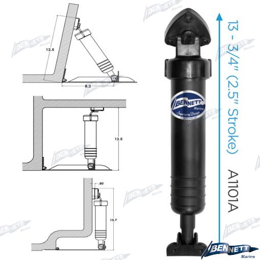 TRIM TAB ACTUATOR | OEM  1101A | TRIM TAB |