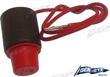 SOLENOID VALVE RED TRIM TAB 12V | OEM  1135R | CABLES |