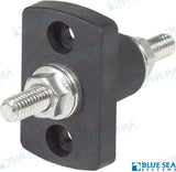 TERMINAL SM. FEED THROUGH 5/16 STUD BLK | OEM  2201 | CIRCUIT BREAKER |