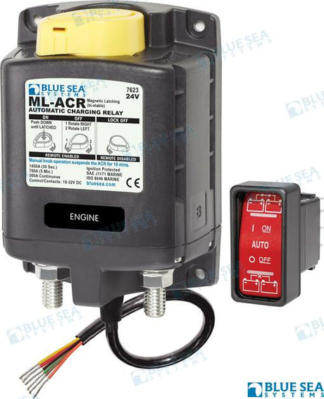 SOLENOID ML 500A 24V ACR W/MANUAL CTROL | OEM  7623 | ELECTRICAL |