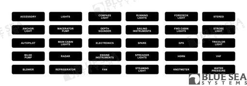 LABELS KIT DC 120P | OEM  8039 | ELECTRICAL |