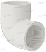 3.50" X 90 DEG ELBOW (WHITE) | OEM  1200189W | GENERATORS |