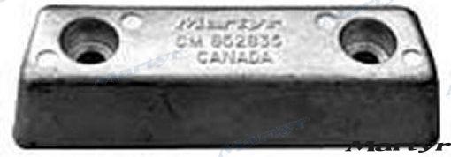 VOLVO PENTA ALUMINIUM ANODE | OEM  852835A | ALUMINIUM |