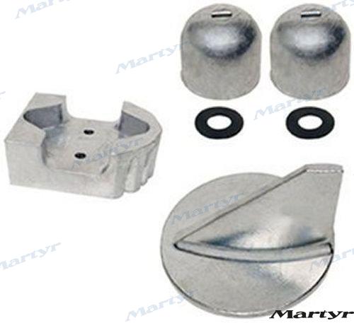 MERCRUISER ALUMINIUM ANODE KIT | OEM  1KITA | MR, ALPHA ONE (1984-90) | MERCRUISER