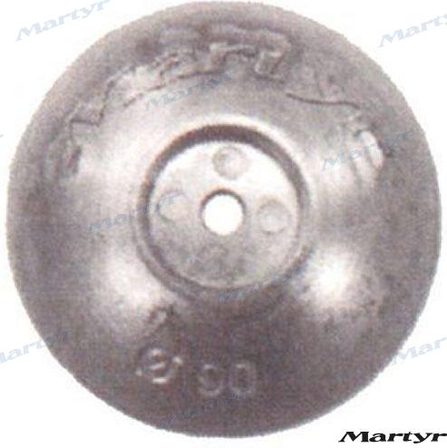 ZINC RUDDER ANODE 140 MM | OEM  140 | ZINC |