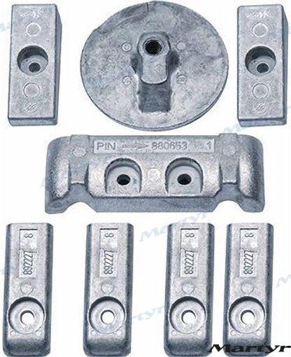 MERCRUISER MAGNESIUM ANODE KIT | OEM  6KITM | ANODES |