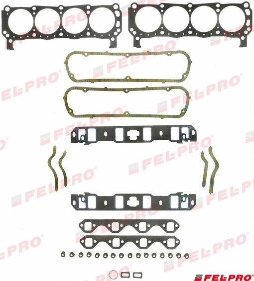 MERCRUISER HEAD SET | OEM  17260 | 250-260HP | FEL-PRO