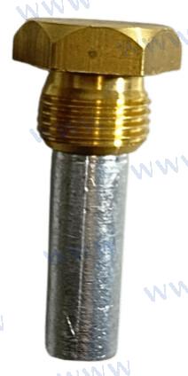 ZINC 99% ANOD THREAD 1/2" (CHILLER 607NT | OEM  914 | AIR CONDITIONING |