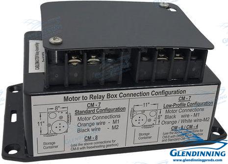 RELAY ASSEMBLY CM 7 12 OR 24V | OEM  04034 | ELECTRICAL | GLENDINNING