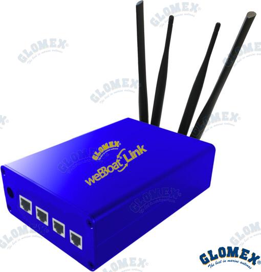 WEBBOAT LINK PRO - 4G-WIFI | OEM  1304PRO | ANTENAS | GLOMEX