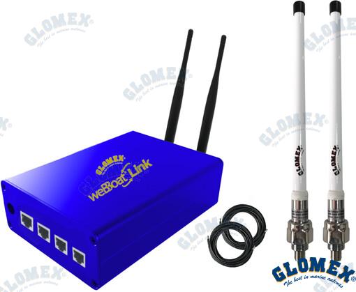 WEBBOAT LINK PRO KIT 4G-WIFI | OEM  1304PROEXT | ANTENAS | GLOMEX