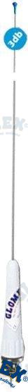 VHF ANTENNA - 900 MM - STEEL ROD - | OEM  106SLSSB25 | VHF | GLOMEX