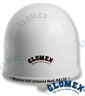 VHF ANTENA - 300 MM - R FORMAT FIBER | OEM  124 | VHF | GLOMEX