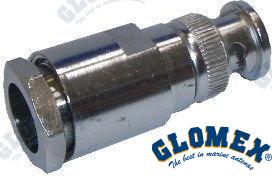 BNC MALE CONNECTOR FOR RG213 | OEM  153 | VHF | GLOMEX