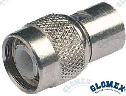 TNC MALE CONNECTOR FOR RG58  | OEM  156 | VHF | GLOMEX