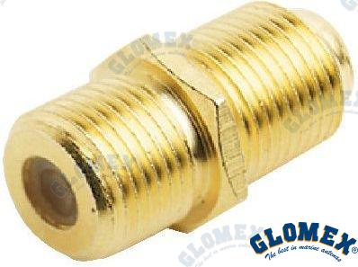 CONECTOR F MACHO A F MACHO | OEM  163 | VHF | GLOMEX