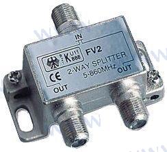 V9113 - 2 WAY SPLITTER - PARA V9125/V9 | OEM  9147 | VHF | GLOMEX