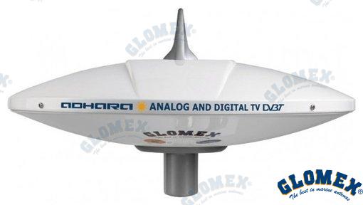 ANTENA TV V9150 AGC ADHARA 36DB 370MM | OEM  9150-AGC | VHF | GLOMEX