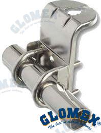 STAINLESS STEEL SUPPORT FOR CANDELABRA WITH CLAMP | OEM  9181 | VHF | GLOMEX