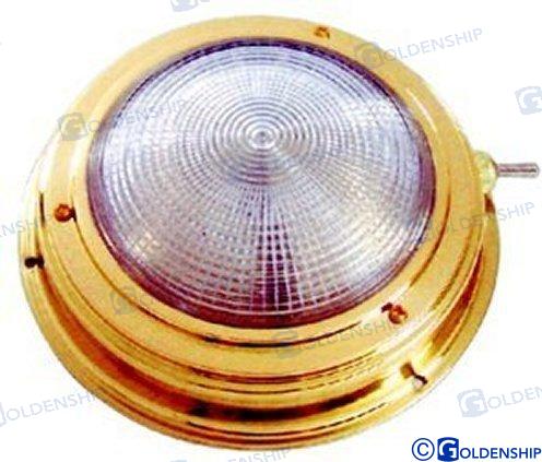 DOME LIGHT BRASS 3" | OEM  10200 | LIGHTS | GOLDENSHIP