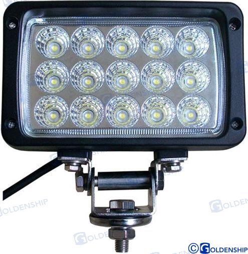 45W LED WORK LIGHT FLOOD BEAM 316SS BRAC | OEM  10244 | EXTERIOR LIGHTING | GOLDENSHIP