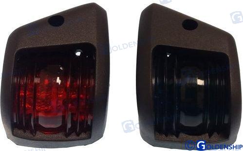 PAIR VERTICAL NAV.LIGHTS BLACK - LED | OEM  10311 | LIGHTS | GOLDENSHIP