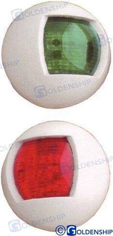 PAIR VERTICAL NAV.LIGHTS WHITE - LED | OEM  10316 | LIGHTS | GOLDENSHIP