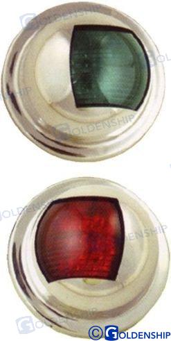 PAIR VERTICAL NAVIGATION LIGHTS 304 SS L | OEM  10362 | LIGHTS | GOLDENSHIP