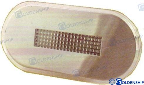 LED OVAL EXTERIOR LIGHT SS | OEM  10400 | INTERIOR | GOLDENSHIP