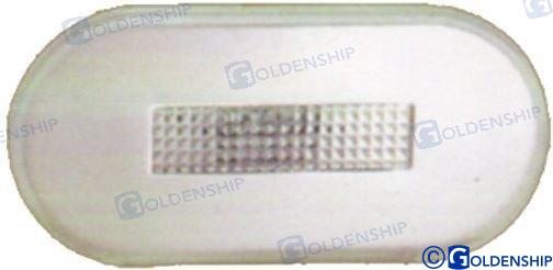 LED ROUND EXTERIOR LIGHT SS WHITE | OEM  10403 | INTERIOR | GOLDENSHIP