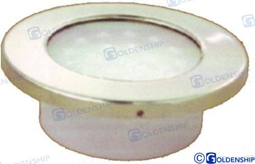 ROUND 12-24V,  5W, WHITE, HIGH-BRIGHT LE | OEM  10410 | LIGHTS | GOLDENSHIP