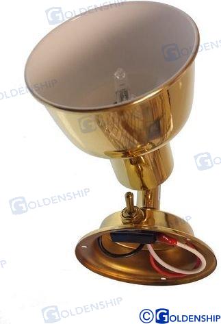 BULKHEAD LIGHT BRASS | OEM  10417 | LIGHTING | GOLDENSHIP