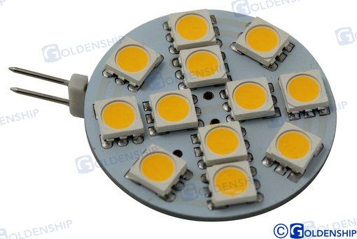 BULB G4  HORIZONTAL  12LED 2,2 W 12/30V | OEM  10510 | BULBS | GOLDENSHIP