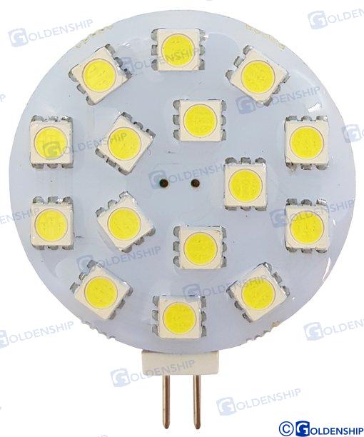 BULB G4  HORIZONTAL  15LED 3W 12/30V | OEM  10516 | BULBS | GOLDENSHIP