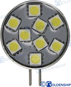 BULB G4 VERTICAL 9LED 1,8W 10/30V | OEM  10520 | BULBS | GOLDENSHIP