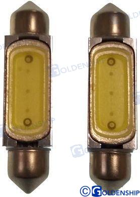 BULB FESTOON LED SV 1,5W 12V (2) | OEM  10526 | BULBS | GOLDENSHIP