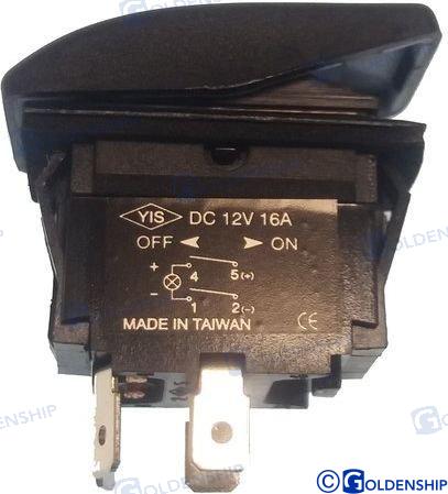 SWITCH WITH LED OFF-ON 4P | OEM  11133 | SWITCHES | GOLDENSHIP