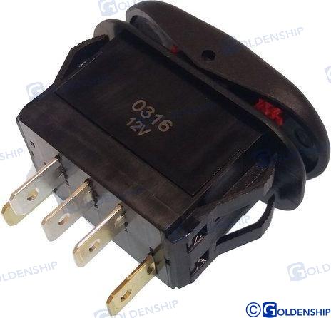 SWITCH ON-OFF-M.ON 5T ROCKER | OEM  11145 | SWITCHES | GOLDENSHIP