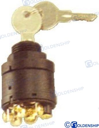 IGNITION STARTER SWITCH PLASTIC 7T-4POS | OEM  11156 | IGNITION | GOLDENSHIP