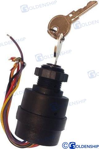 IGNITION STARTER SWITCH PLASTIC 7T-4POS | OEM  11159 | IGNITION | GOLDENSHIP