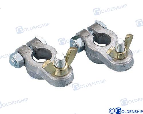 BATTERY TERMINAL LEAD ZINC (PAIR) | OEM  11234 | TERMINAL | GOLDENSHIP