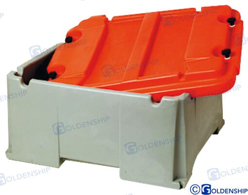 BATTERY BOX FOR 2 BATTERIES 520X585 | OEM  11243 | BATTERY | GOLDENSHIP