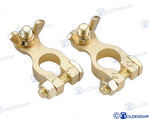 BATTERY TERMINAL BRASS (PAIR) | OEM  11246 | TERMINAL | GOLDENSHIP