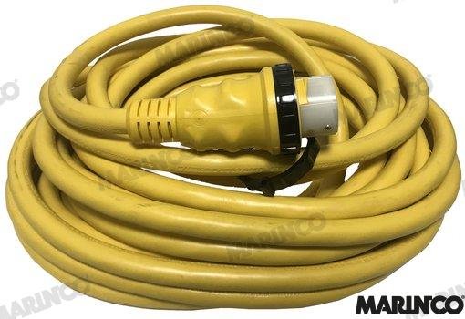 CORDSET WITH FEMALE CONNECTOR 32A 220V 5 | OEM  11397 | ELECTRICAL | GOLDENSHIP