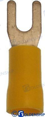 VINYL-INSUL. SPADE TERM. YELLOW (25) | OEM  11623 | ELECTRICAL | GOLDENSHIP