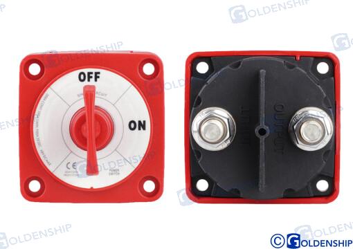 MINI BATTERY SWITCH W/KEY 2 POS ON/OFF | OEM  11700 | ELECTRICAL | GOLDENSHIP