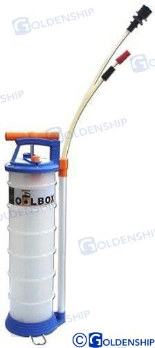 MANUAL OIL CHANGE PUMP 6 L. | OEM  20081 | PUMPS | GOLDENSHIP