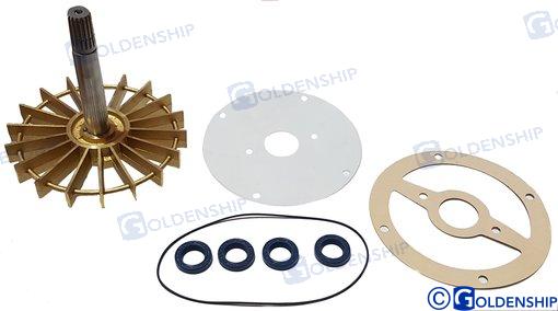 IMPELLER KIT + PUMP SHAFT | OEM  20229 | PUMPS | GOLDENSHIP