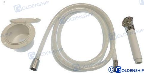 WALL SHOWER KIT 2.5M HOSE | OEM  20230 | PUMPS | GOLDENSHIP